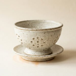 Stoneware Berry Colander