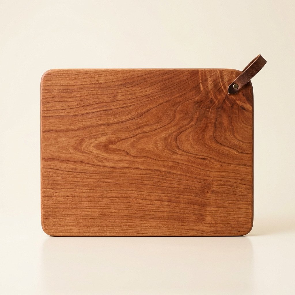 Solid Cherry Cutting & Serving Board