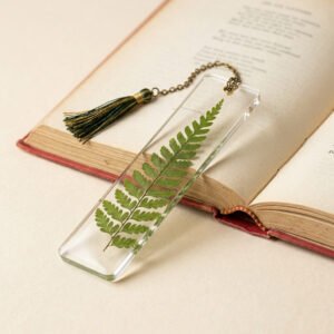 Pressed Fern Bookmark