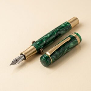 Brass-Trimmed Fountain Pen