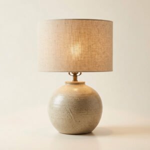 Stoneware Table Lamp