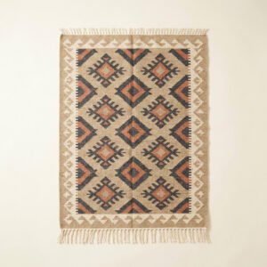 Handwoven Wool Area Rug