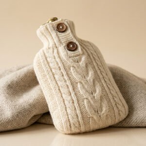 Knit-Cozy Hot Water Bottle